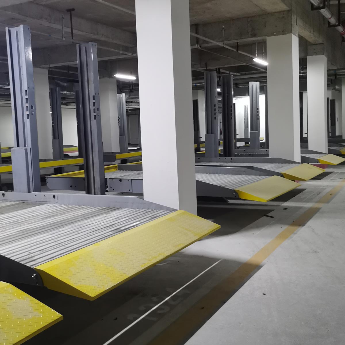 橫移立體停車場過驗收